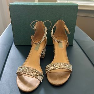 Betsey Johnson Glitter Heels